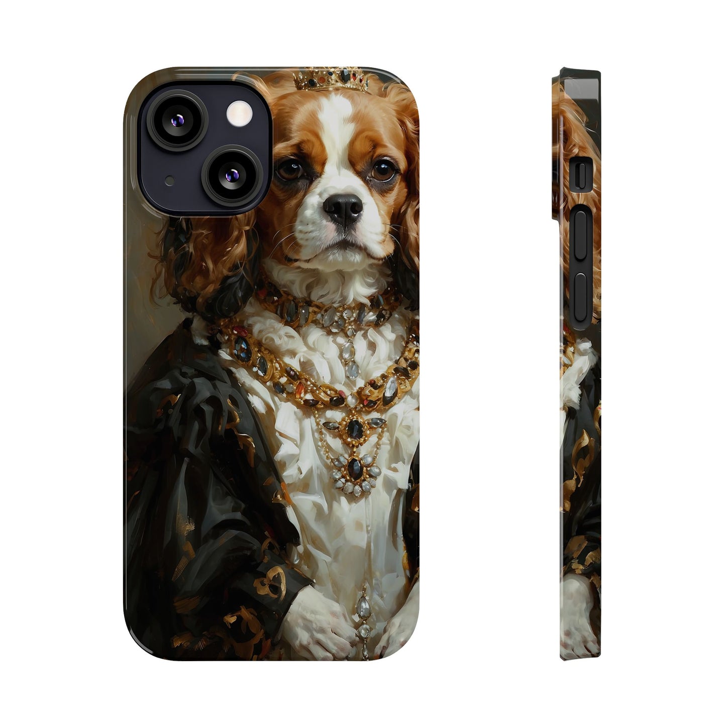 Slim Phone Cases Baroque Spaniel: A Renaissance Masterpiece