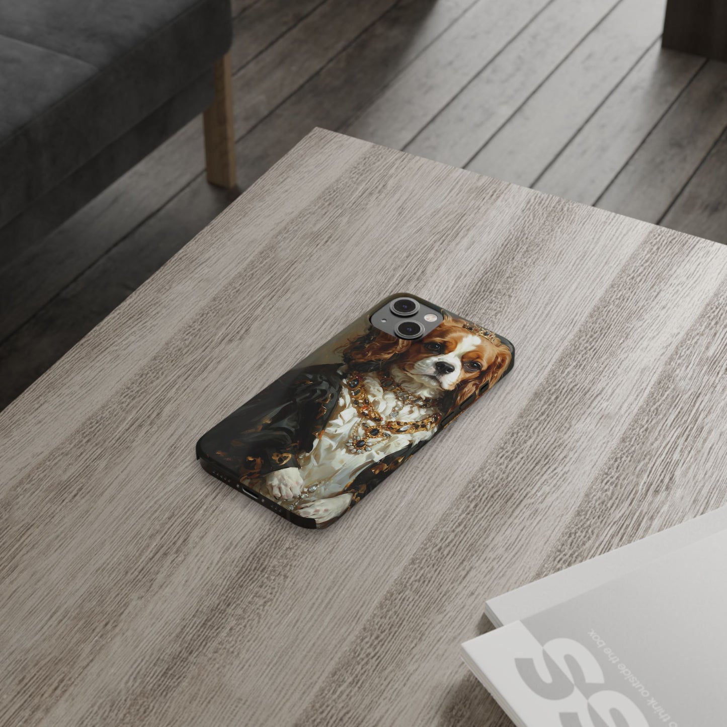 Slim Phone Cases Baroque Spaniel: A Renaissance Masterpiece