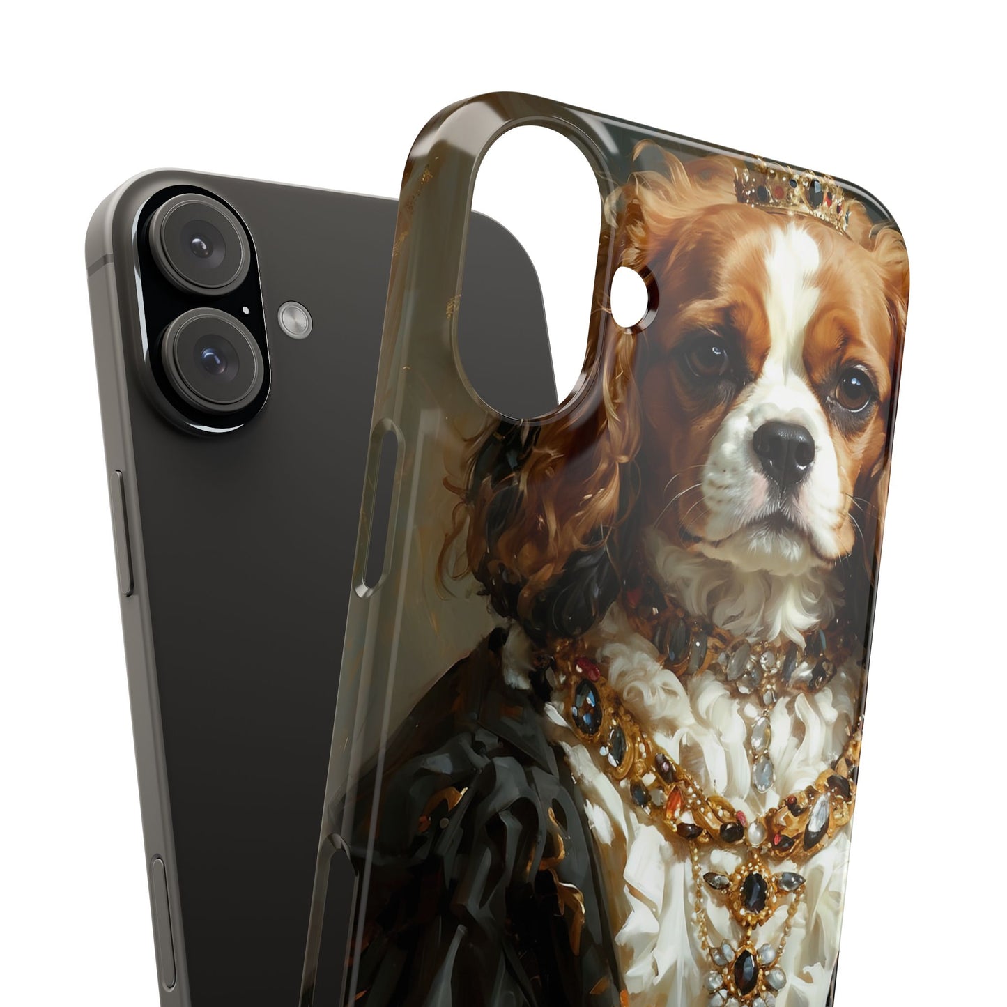 Slim Phone Cases Baroque Spaniel: A Renaissance Masterpiece