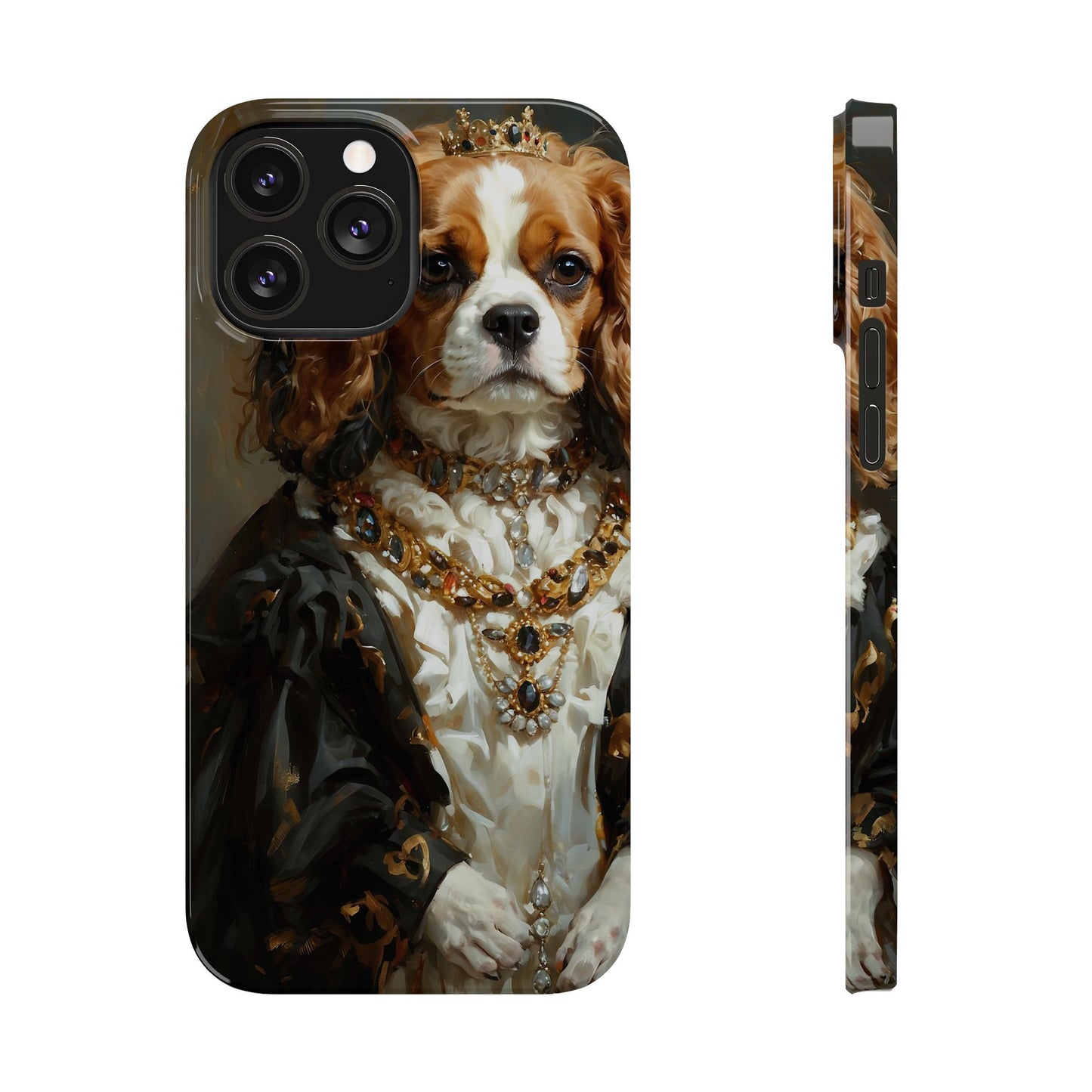 Slim Phone Cases Baroque Spaniel: A Renaissance Masterpiece