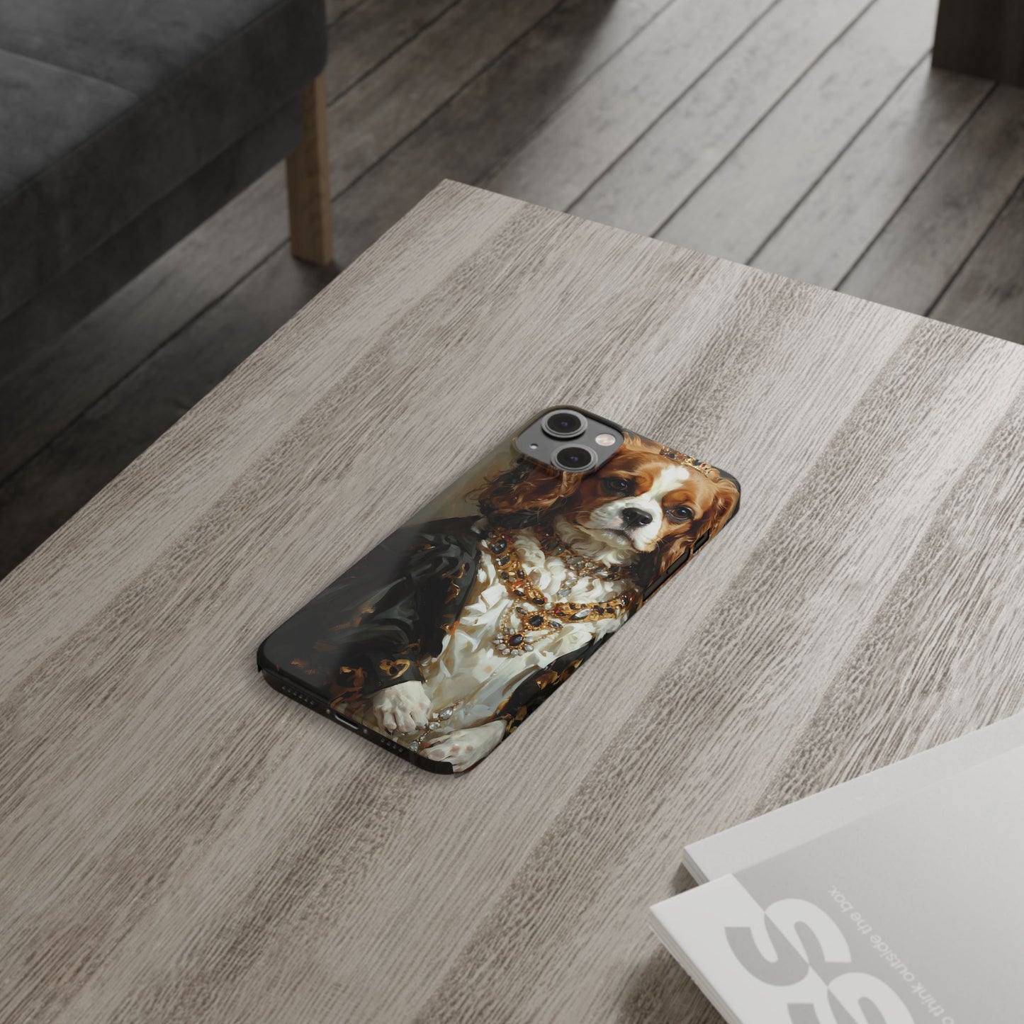 Slim Phone Cases Baroque Spaniel: A Renaissance Masterpiece