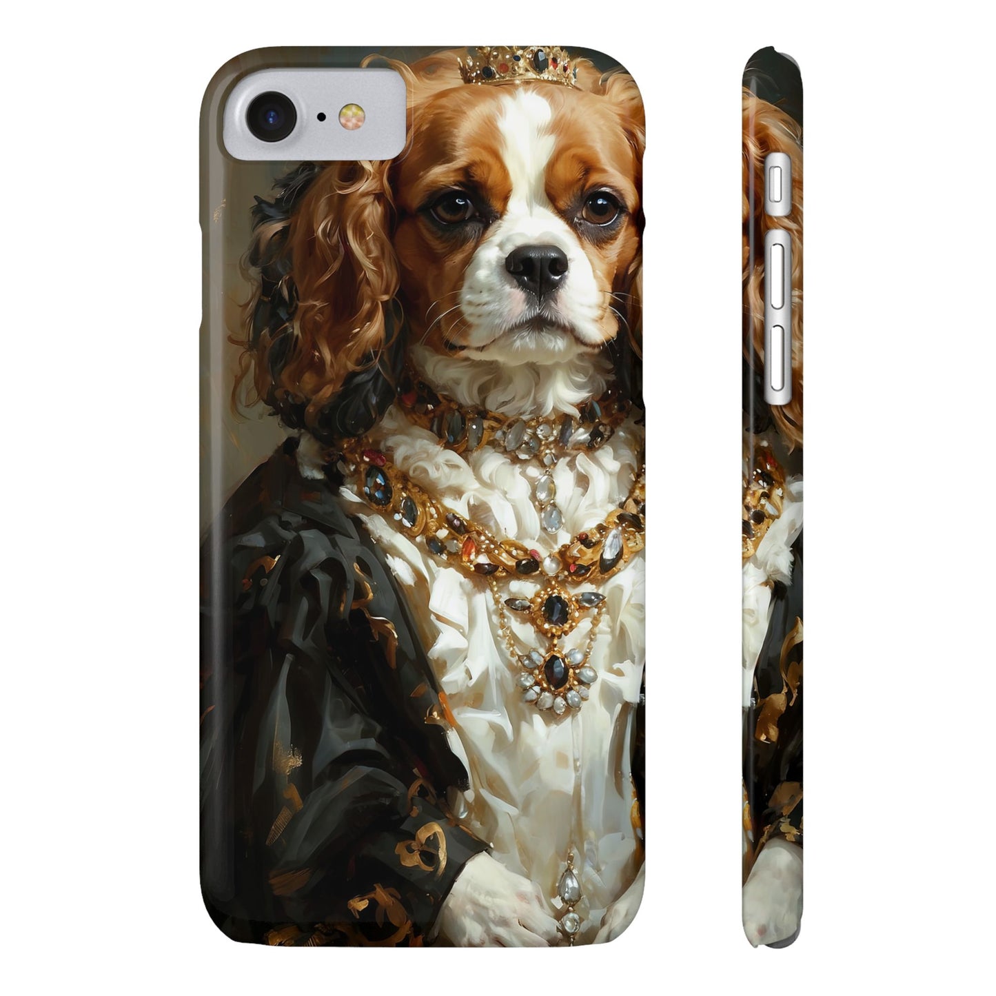 Slim Phone Cases Baroque Spaniel: A Renaissance Masterpiece