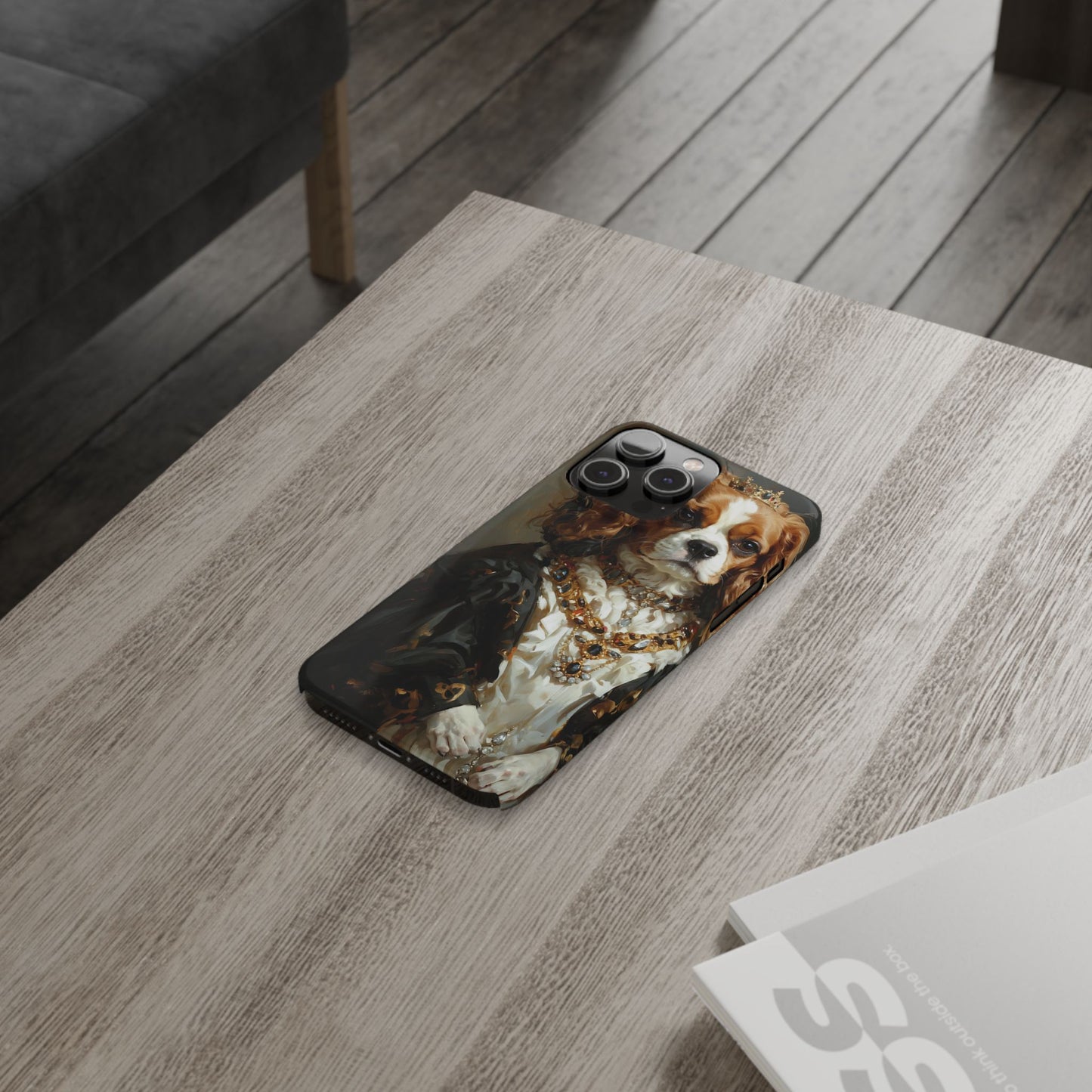 Slim Phone Cases Baroque Spaniel: A Renaissance Masterpiece