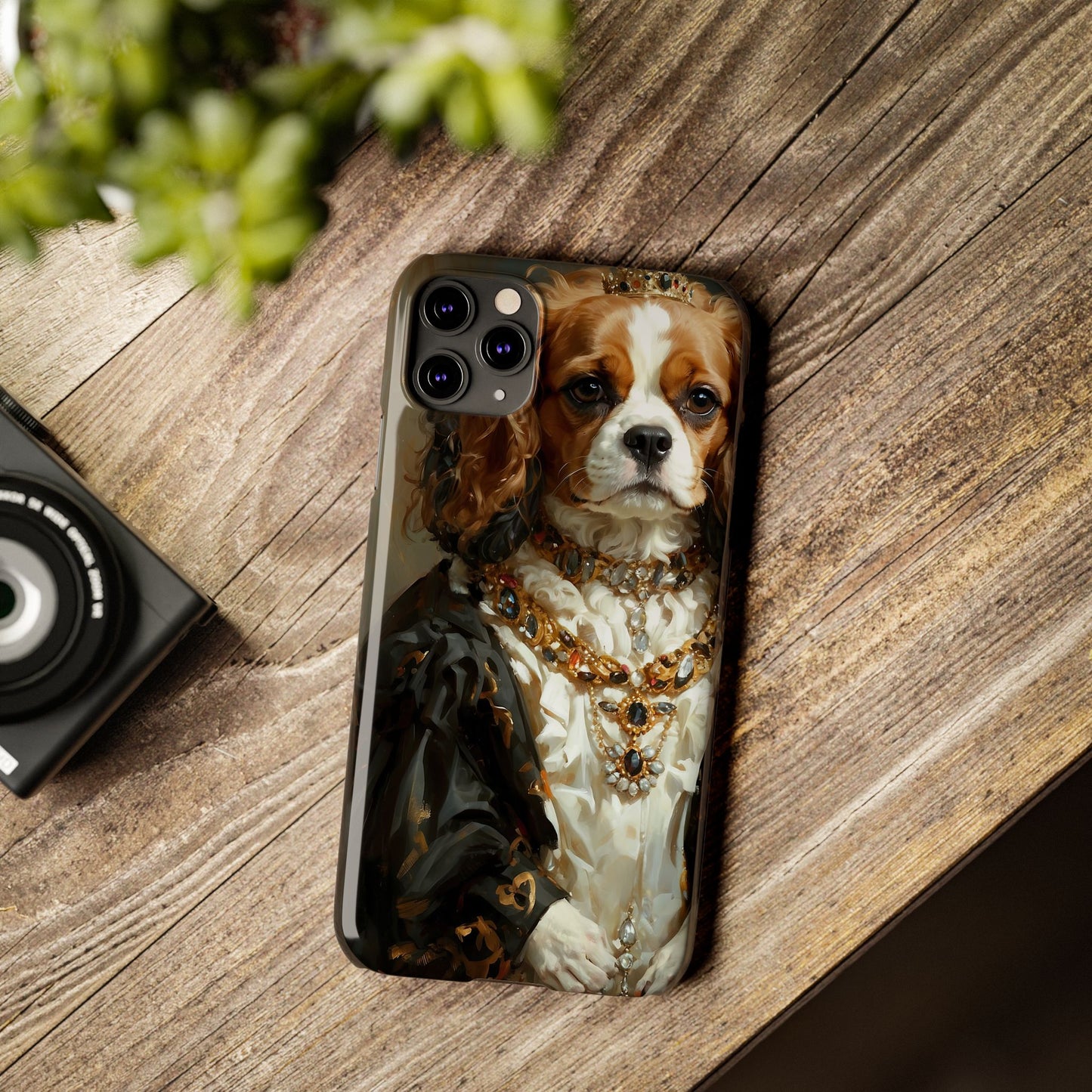 Slim Phone Cases Baroque Spaniel: A Renaissance Masterpiece