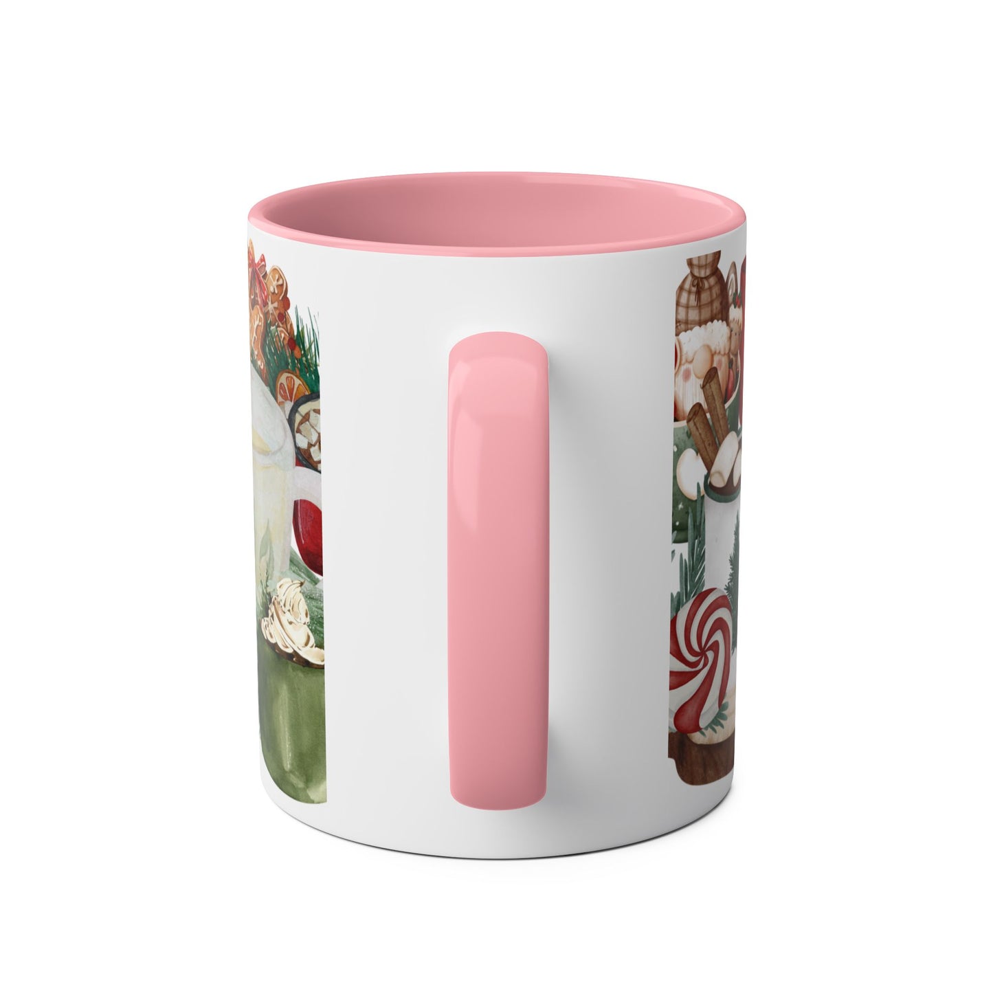 Cozy Christmas Mug with Hot Cocoa and Cookies Design – Perfect Holiday Gift