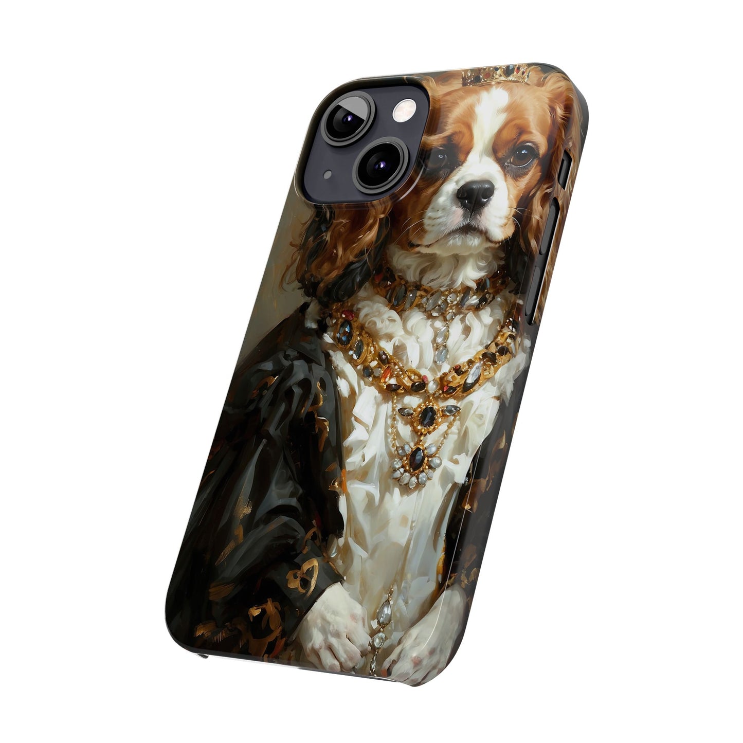 Slim Phone Cases Baroque Spaniel: A Renaissance Masterpiece