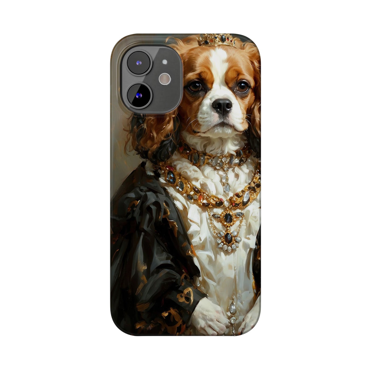 Slim Phone Cases Baroque Spaniel: A Renaissance Masterpiece