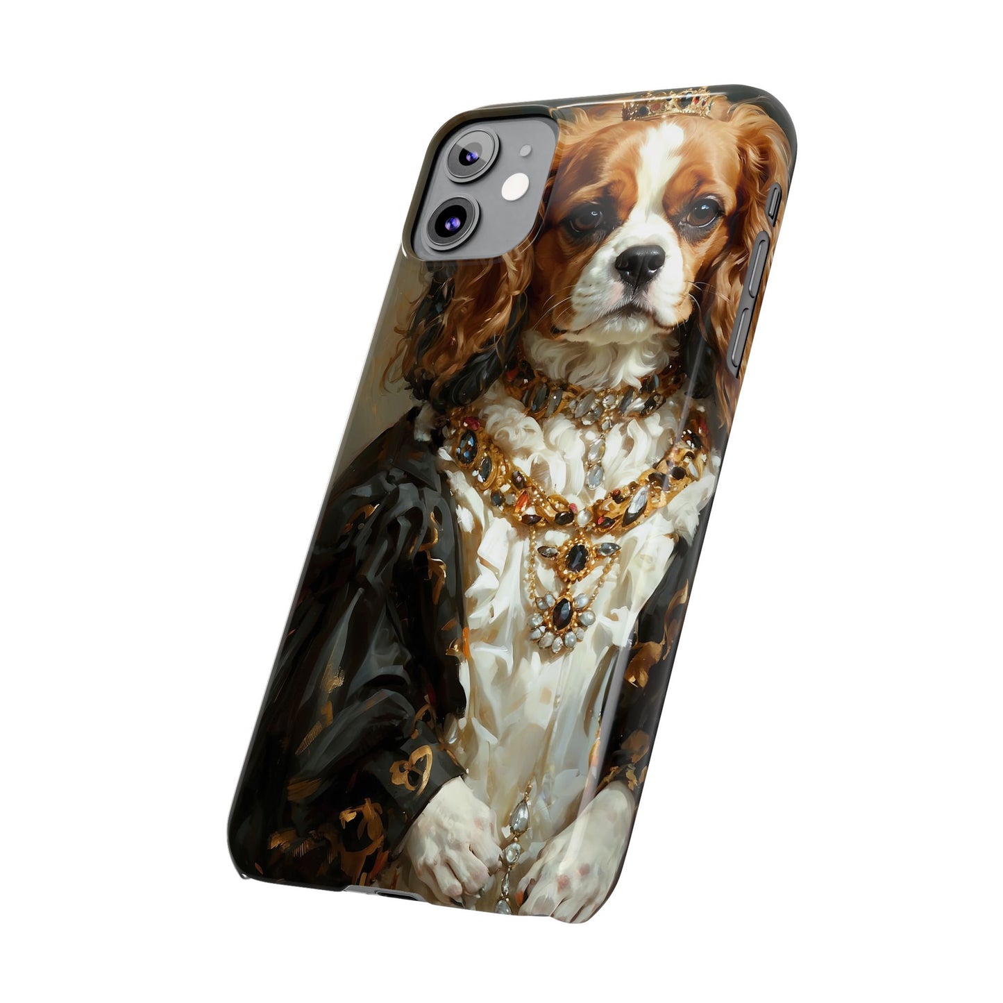 Slim Phone Cases Baroque Spaniel: A Renaissance Masterpiece