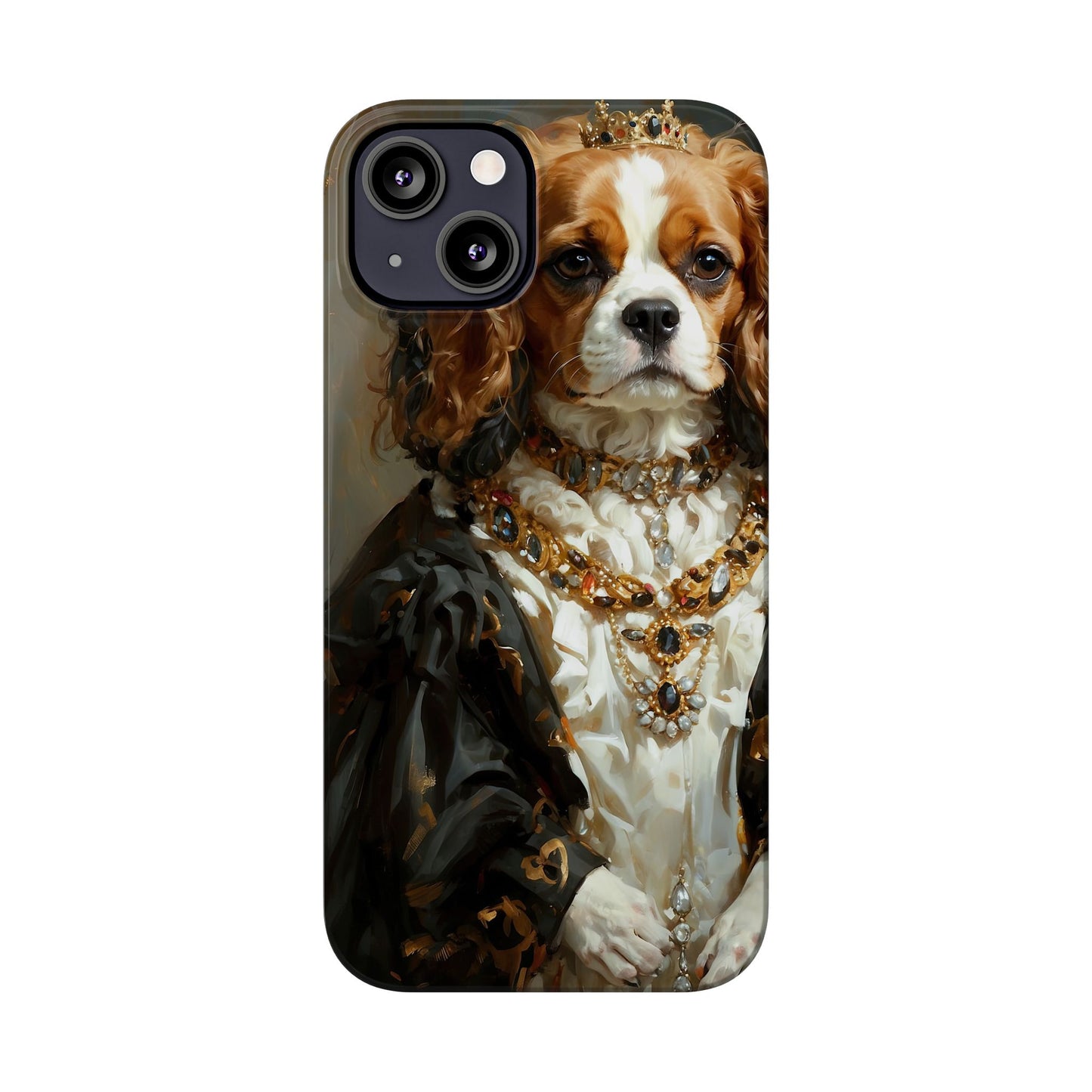 Slim Phone Cases Baroque Spaniel: A Renaissance Masterpiece