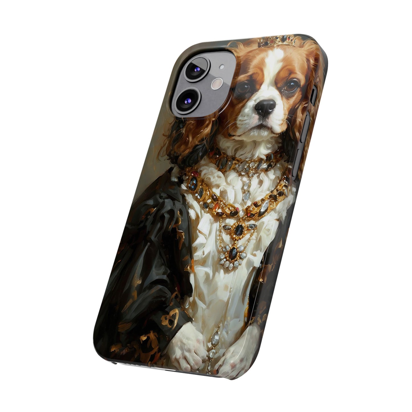 Slim Phone Cases Baroque Spaniel: A Renaissance Masterpiece