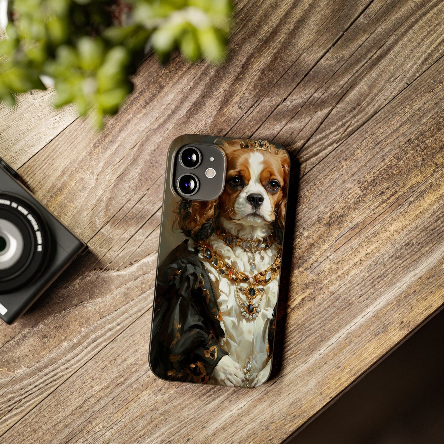 Slim Phone Cases Baroque Spaniel: A Renaissance Masterpiece