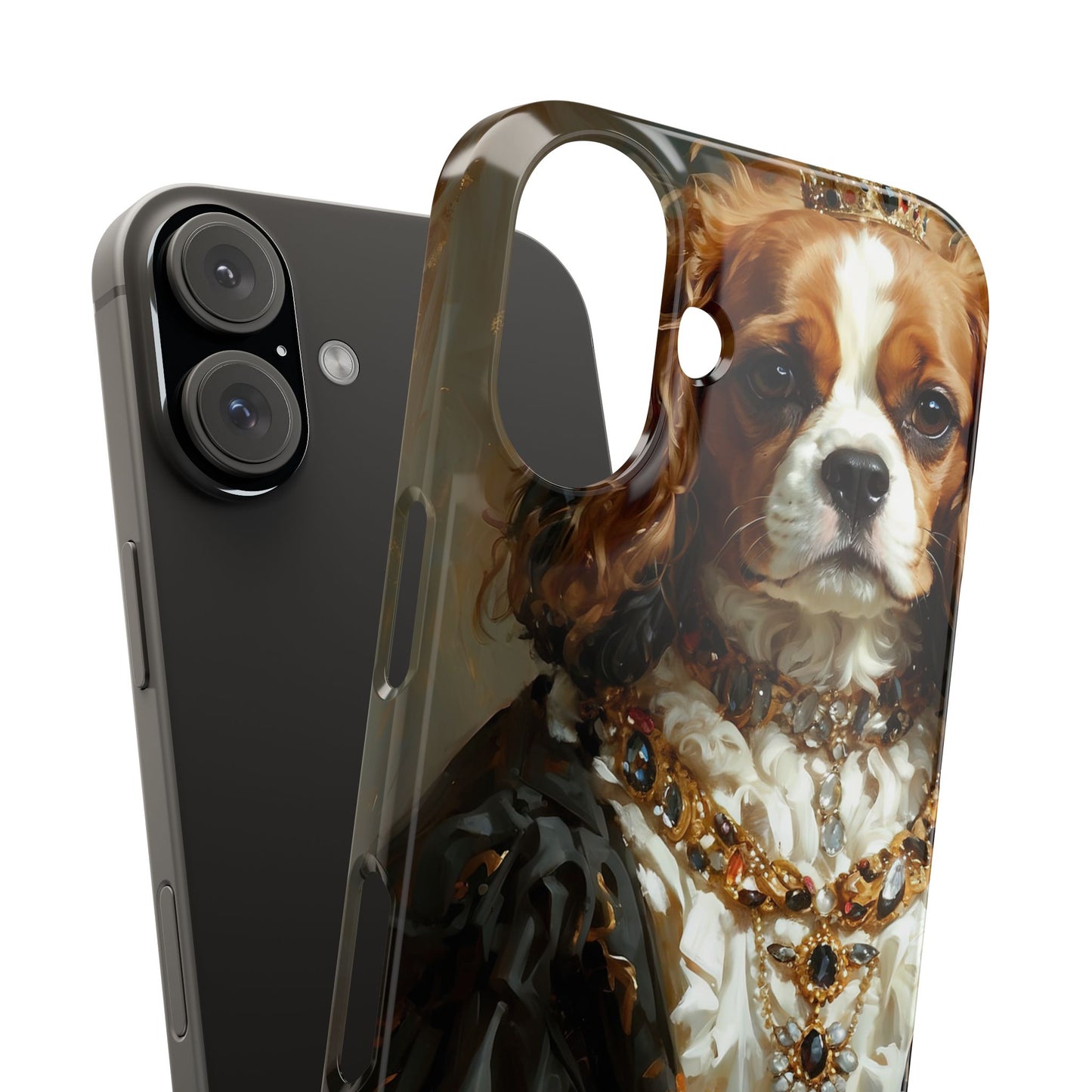 Slim Phone Cases Baroque Spaniel: A Renaissance Masterpiece