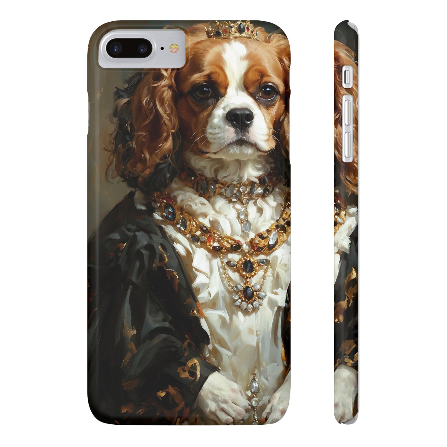 Slim Phone Cases Baroque Spaniel: A Renaissance Masterpiece