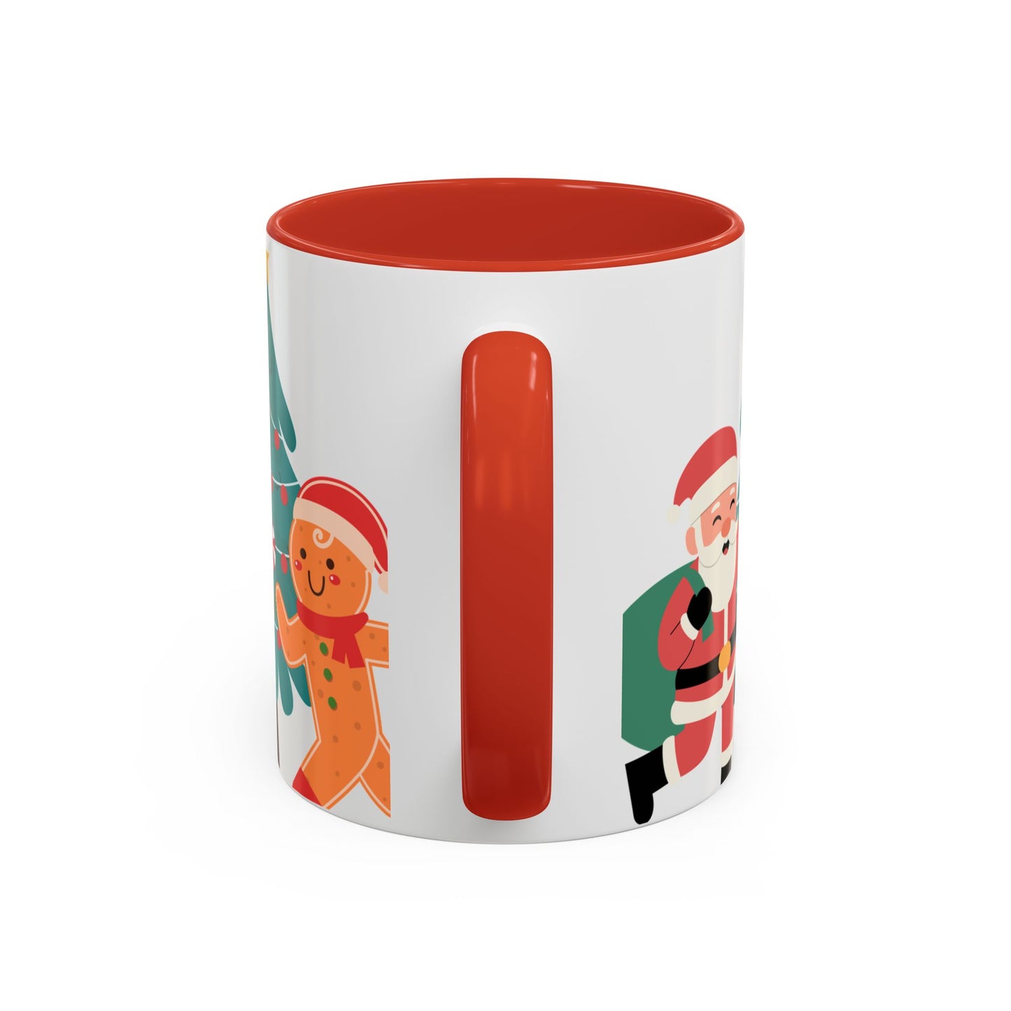 Festive Christmas Mug with Cute Holiday Characters – Perfect for Hot Beverages