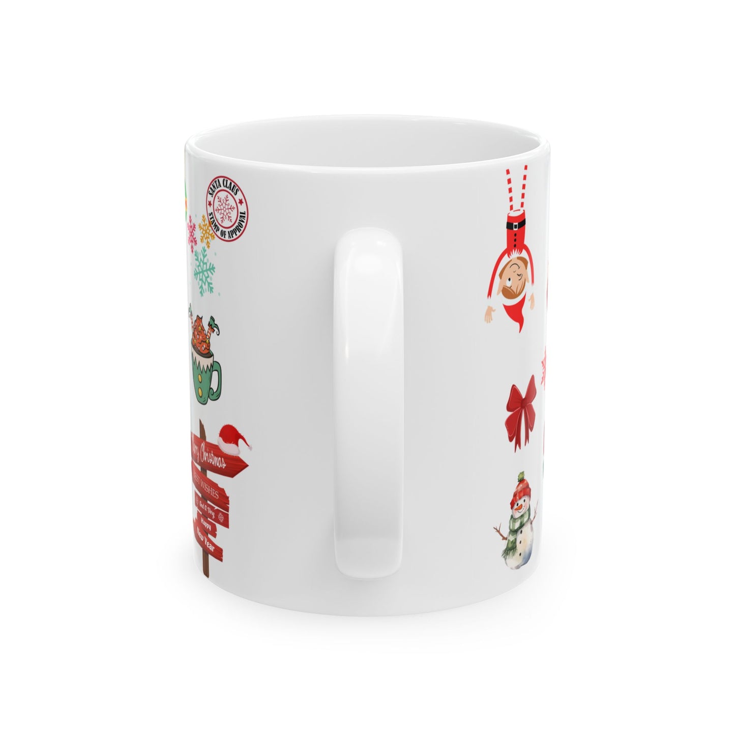 Christmas Mug with Festive Holiday Designs – Perfect for Coffee, Tea, and Hot Chocolate (11oz, 15oz)