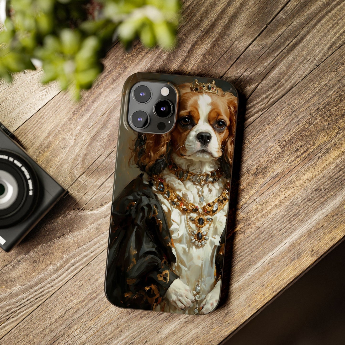 Slim Phone Cases Baroque Spaniel: A Renaissance Masterpiece