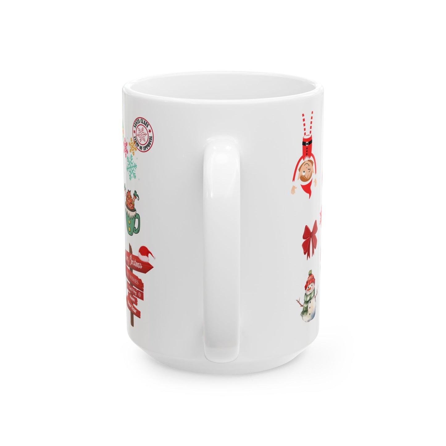 Christmas Mug with Festive Holiday Designs – Perfect for Coffee, Tea, and Hot Chocolate (11oz, 15oz)