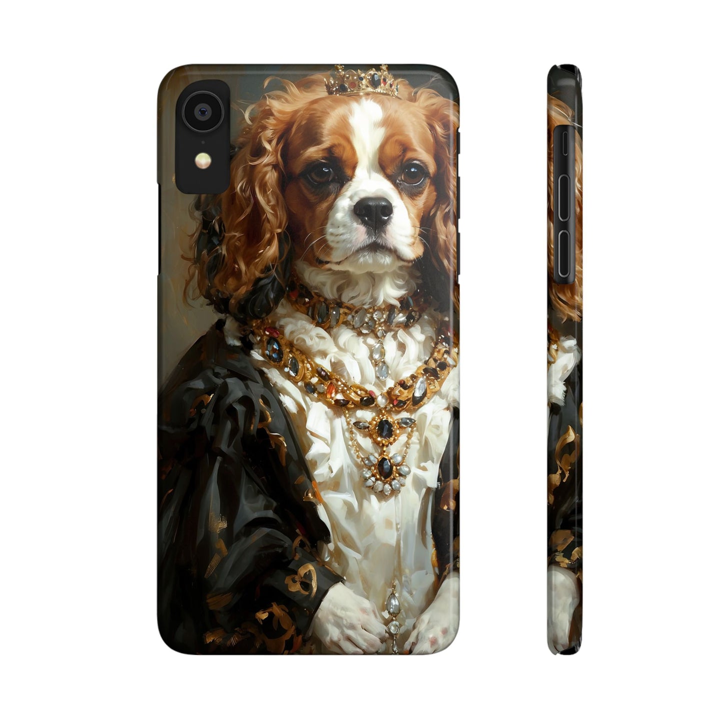 Slim Phone Cases Baroque Spaniel: A Renaissance Masterpiece