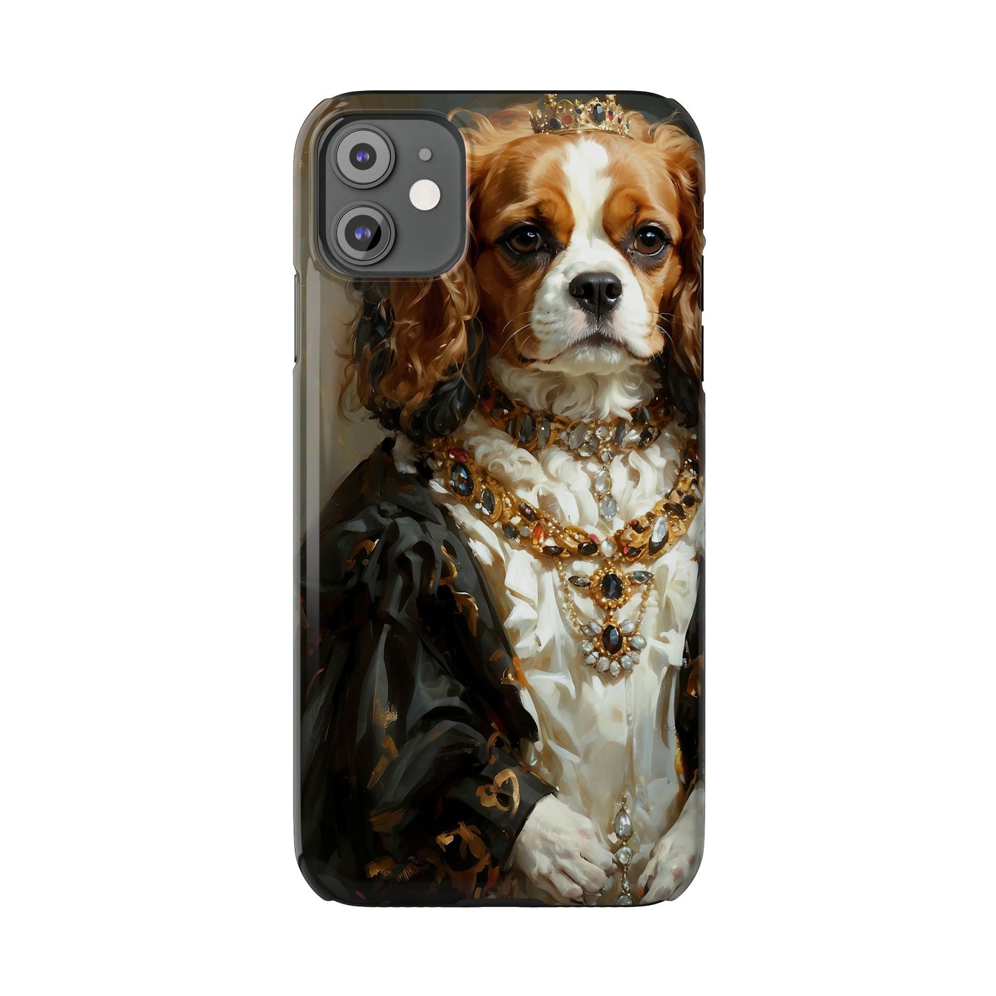 Slim Phone Cases Baroque Spaniel: A Renaissance Masterpiece