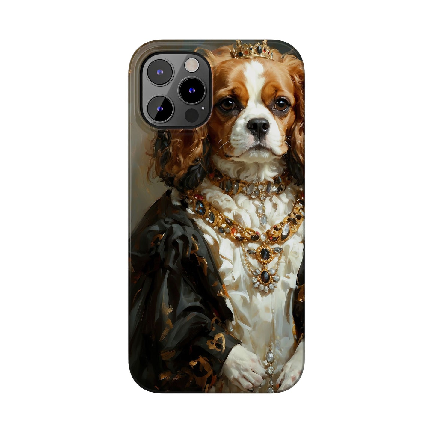 Slim Phone Cases Baroque Spaniel: A Renaissance Masterpiece