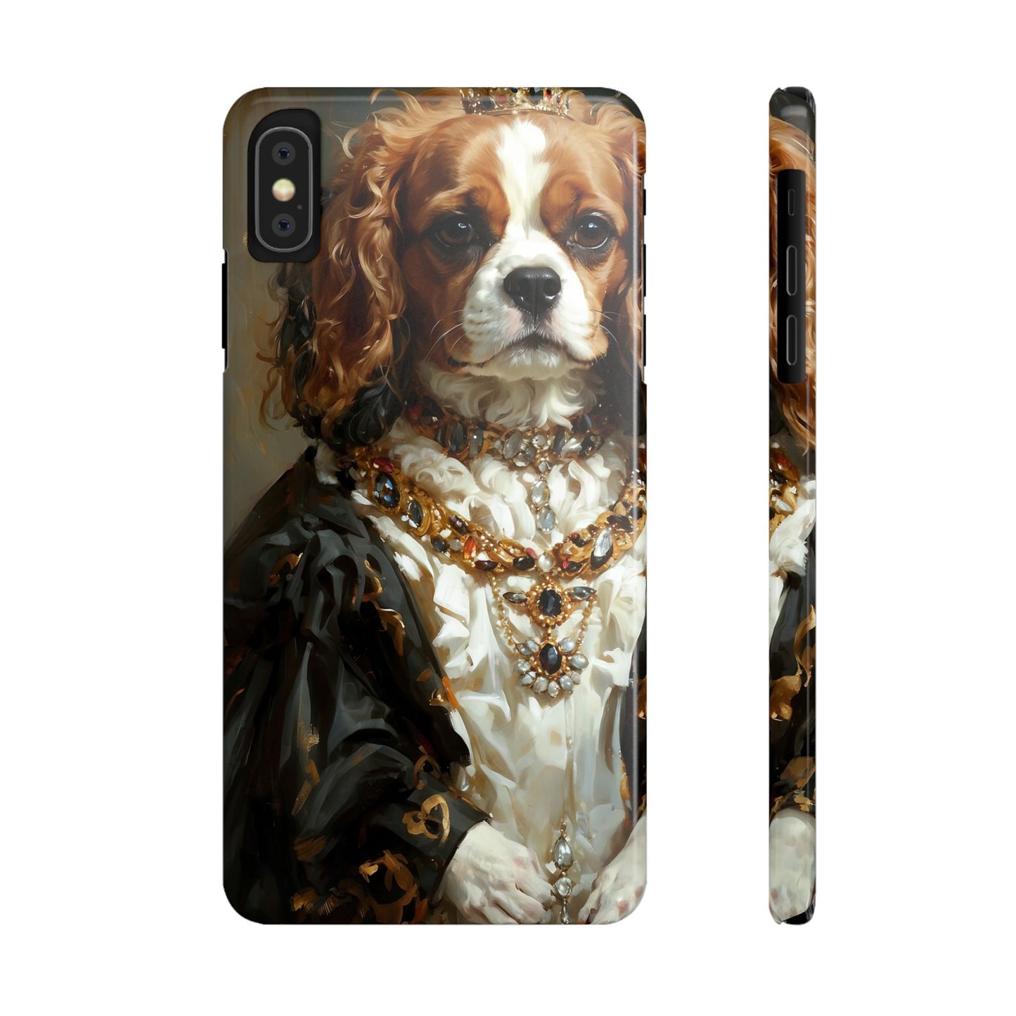 Slim Phone Cases Baroque Spaniel: A Renaissance Masterpiece