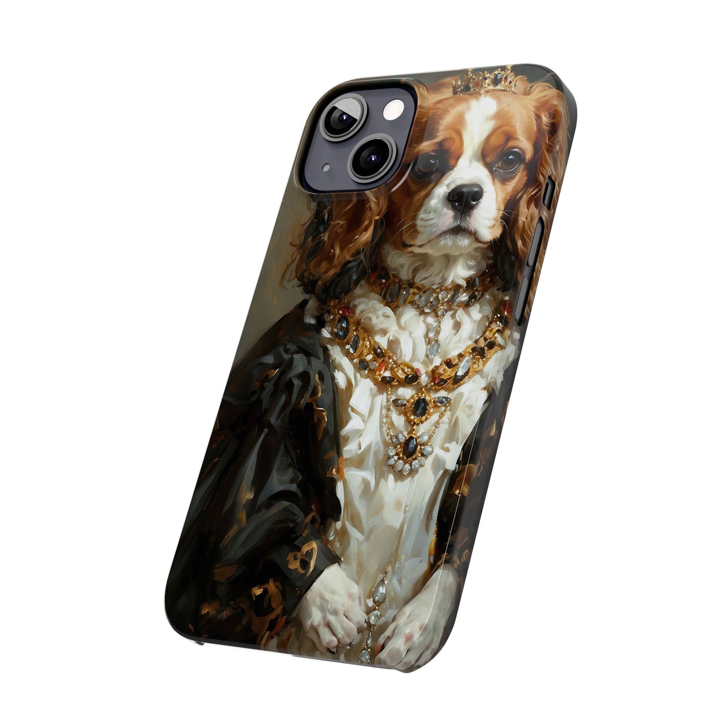 Slim Phone Cases Baroque Spaniel: A Renaissance Masterpiece