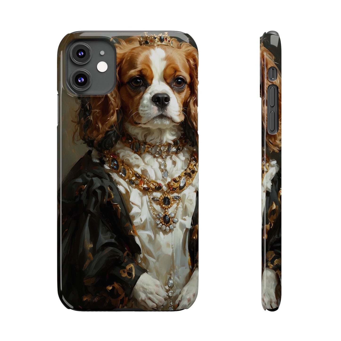 Slim Phone Cases Baroque Spaniel: A Renaissance Masterpiece