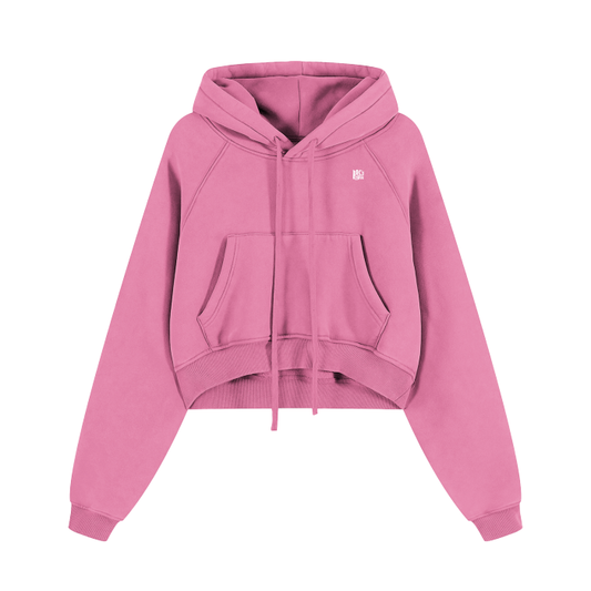 Cropped Zip-Through Hoodie #RU0075