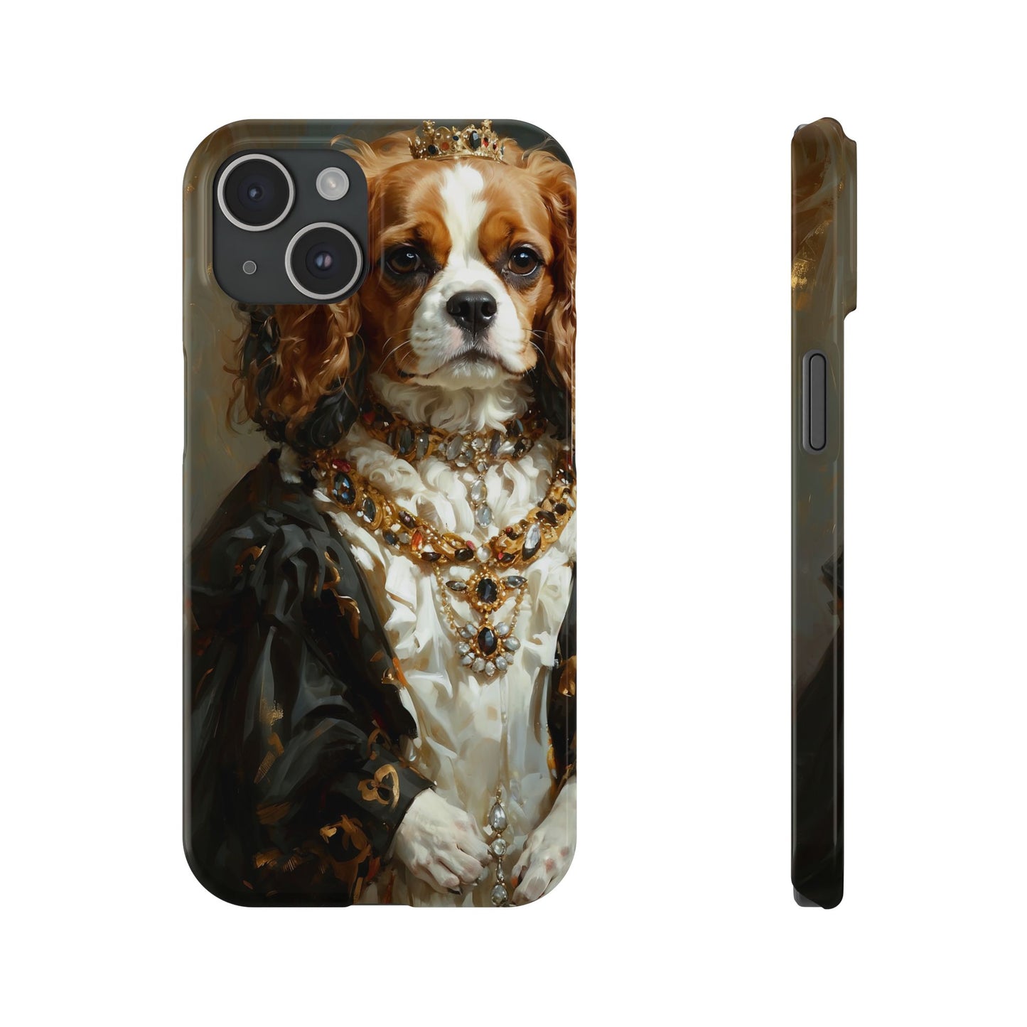 Slim Phone Cases Baroque Spaniel: A Renaissance Masterpiece