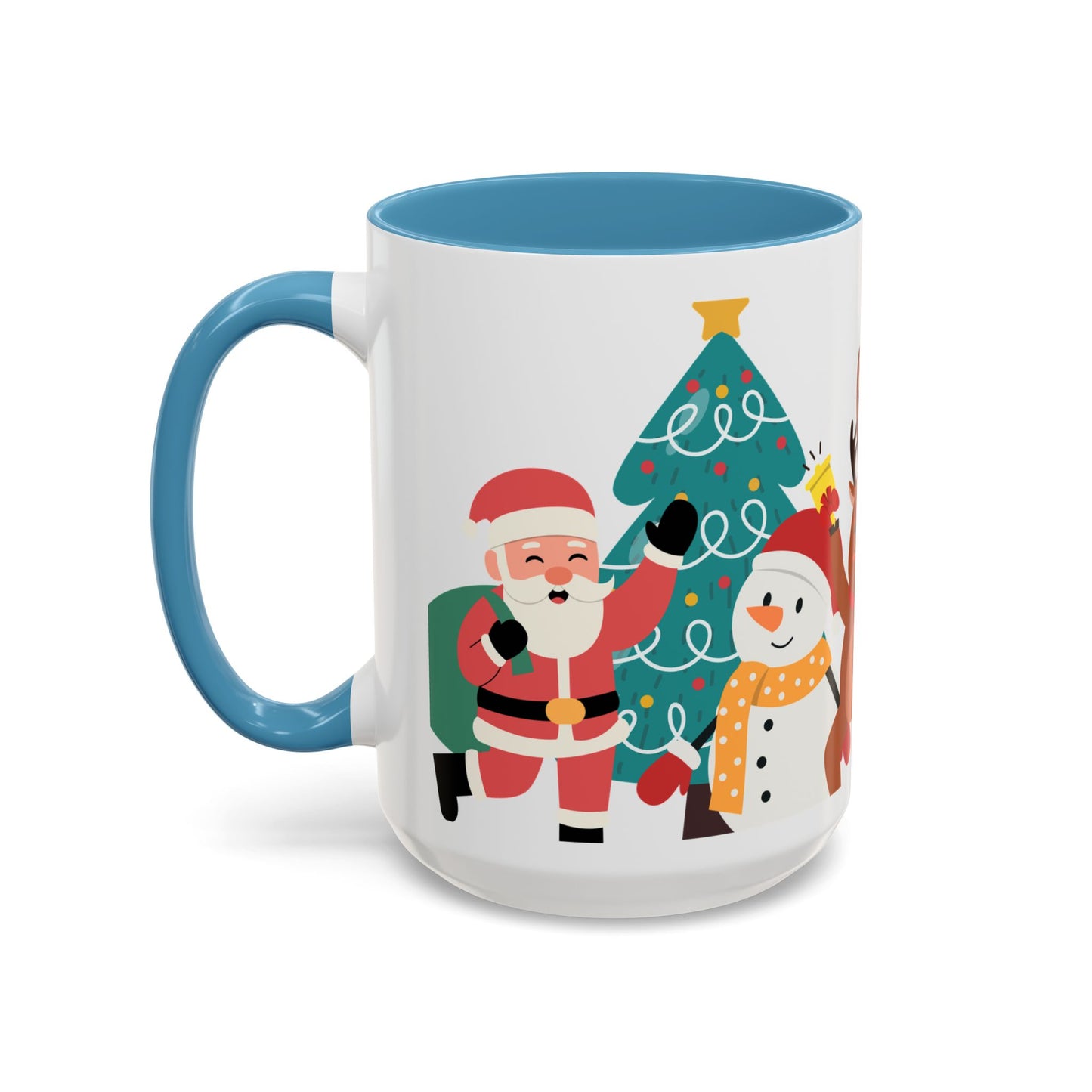 Festive Christmas Mug with Cute Holiday Characters – Perfect for Hot Beverages