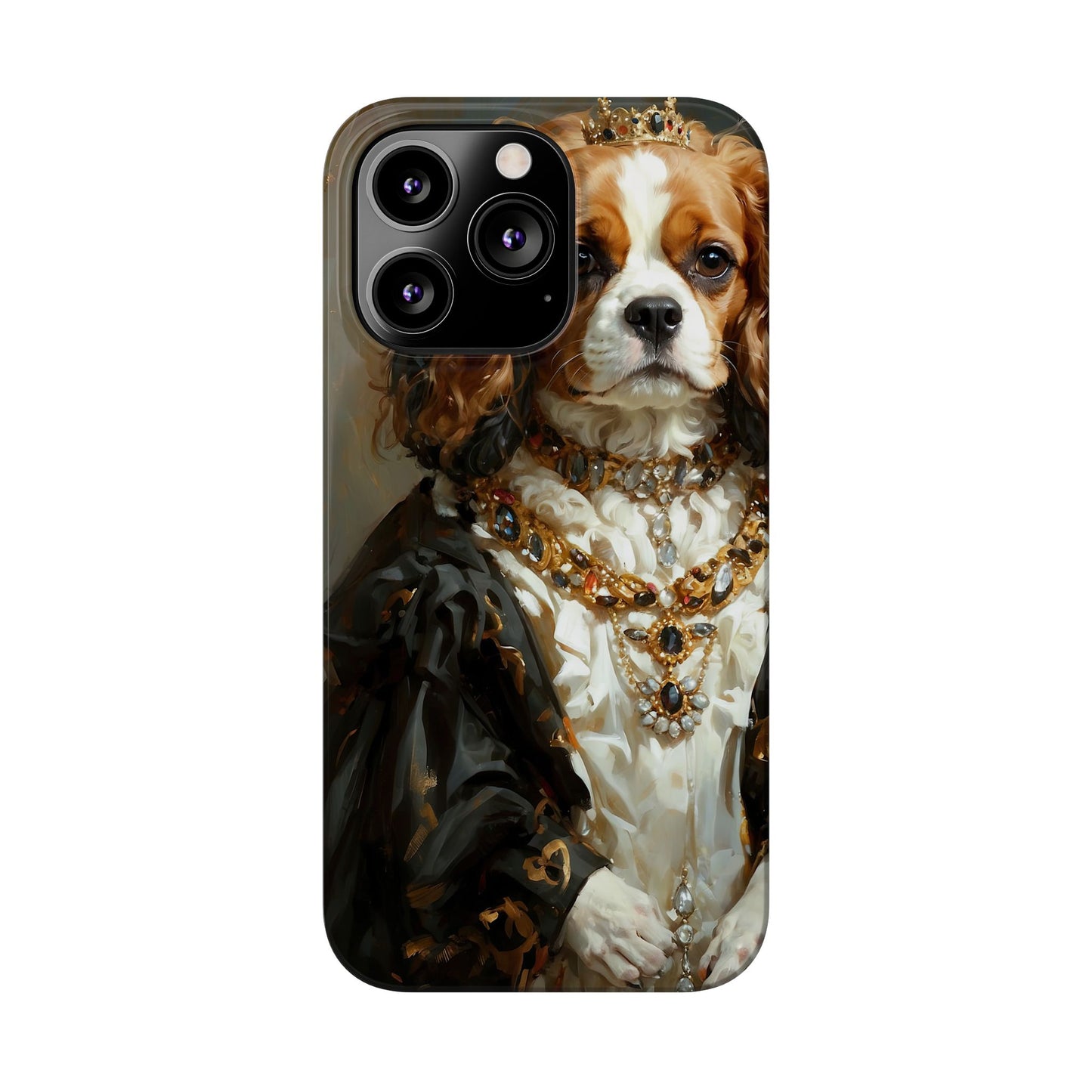 Slim Phone Cases Baroque Spaniel: A Renaissance Masterpiece