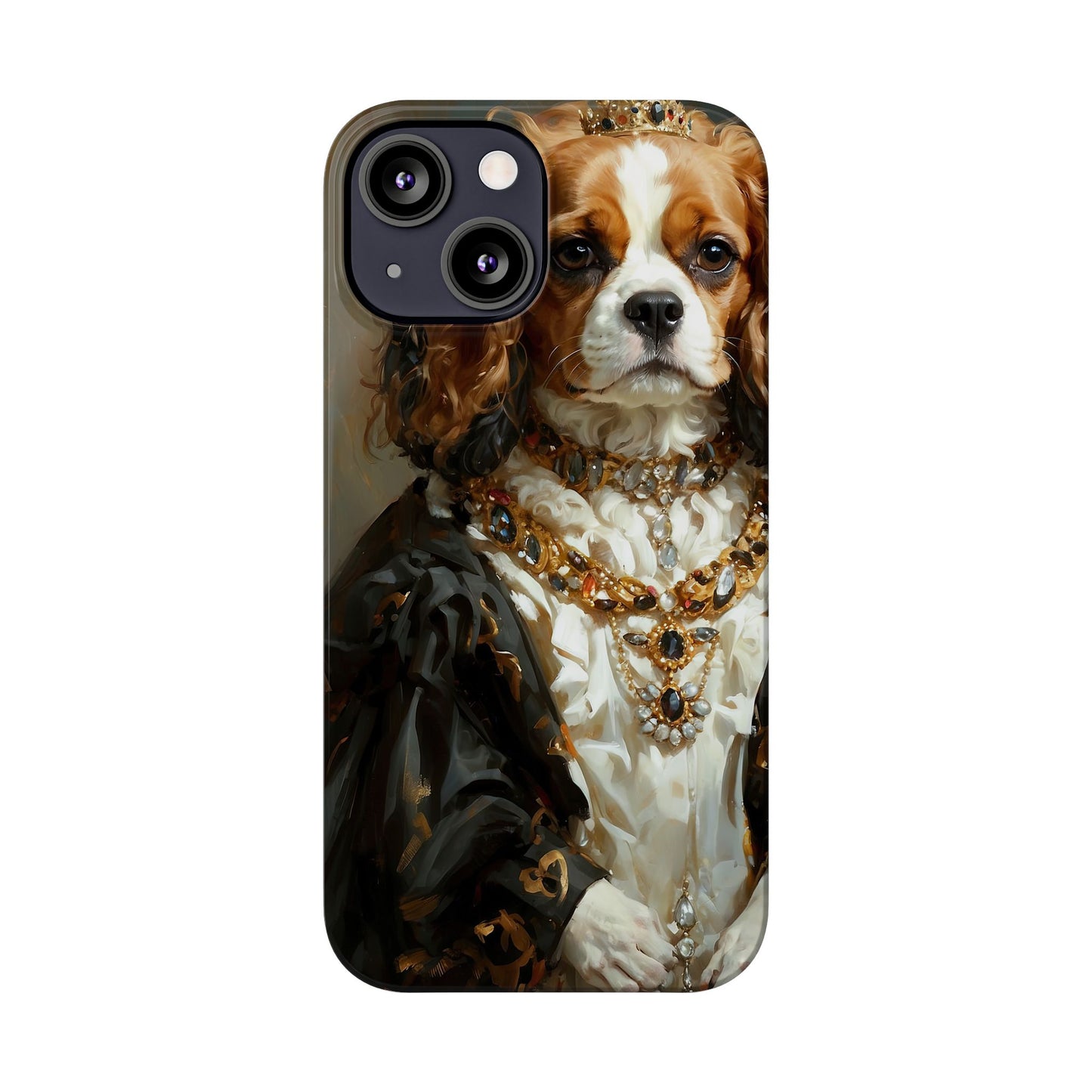 Slim Phone Cases Baroque Spaniel: A Renaissance Masterpiece