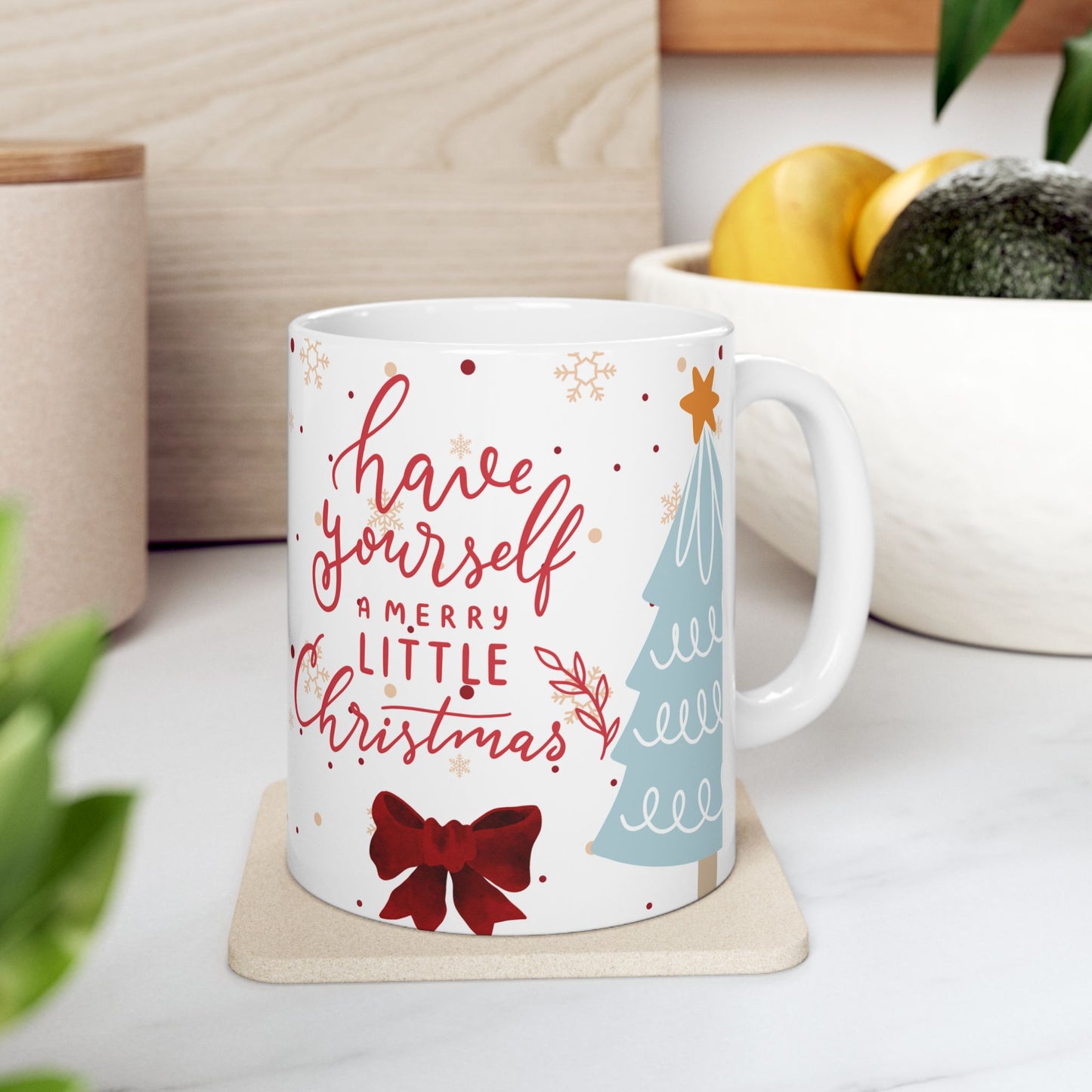 Christmas Sloth Mug with Festive Design – Cozy and Adorable Holiday Gift