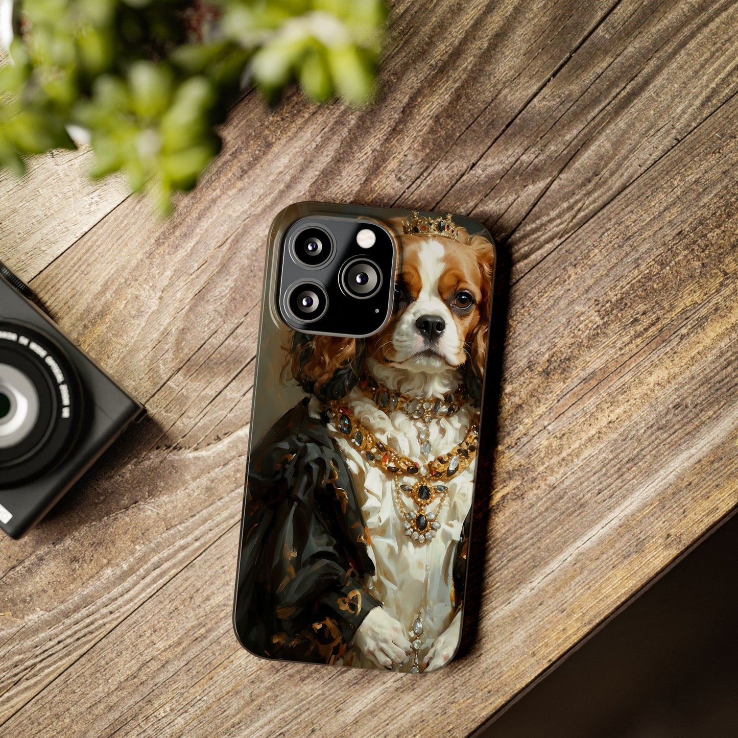 Slim Phone Cases Baroque Spaniel: A Renaissance Masterpiece