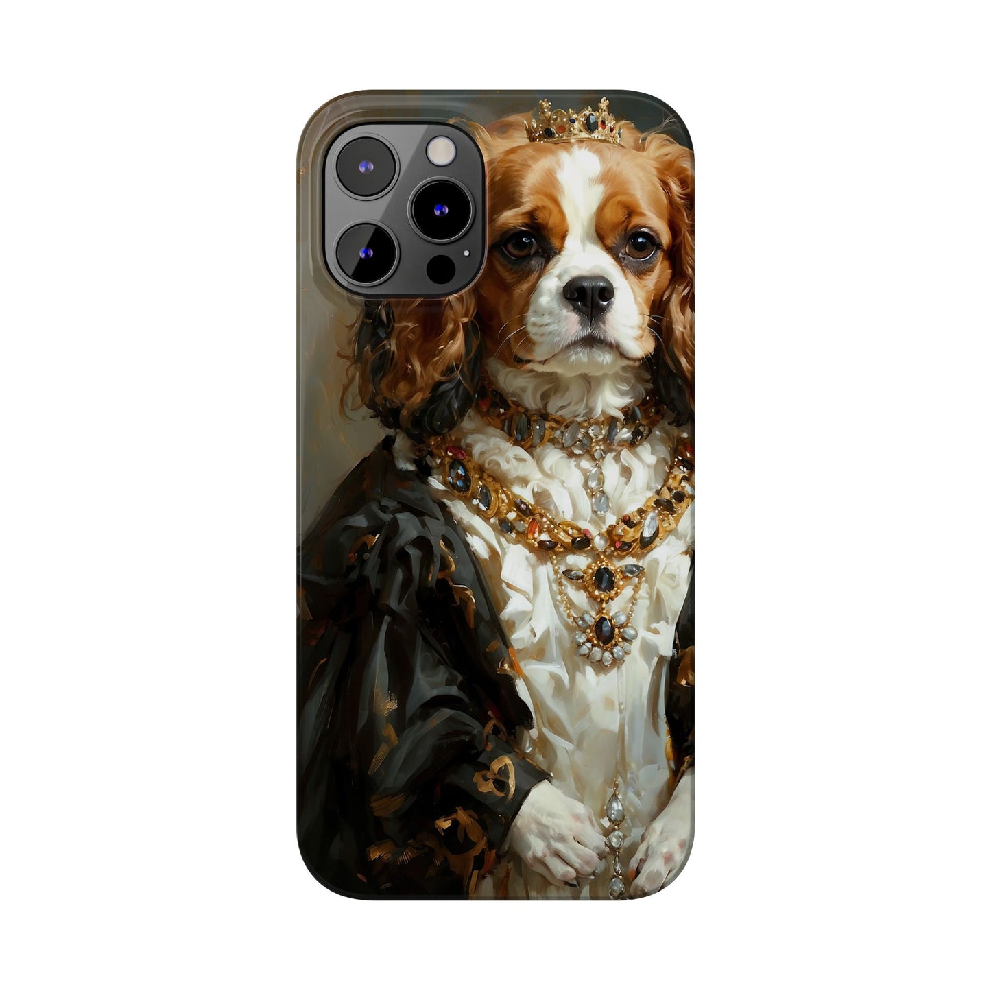 Slim Phone Cases Baroque Spaniel: A Renaissance Masterpiece