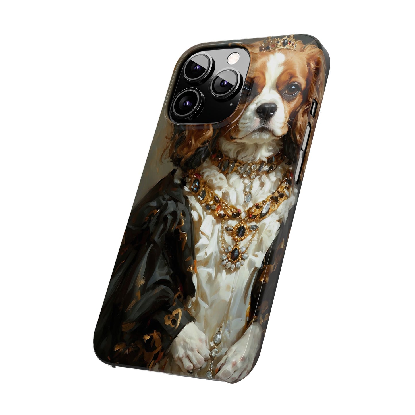 Slim Phone Cases Baroque Spaniel: A Renaissance Masterpiece