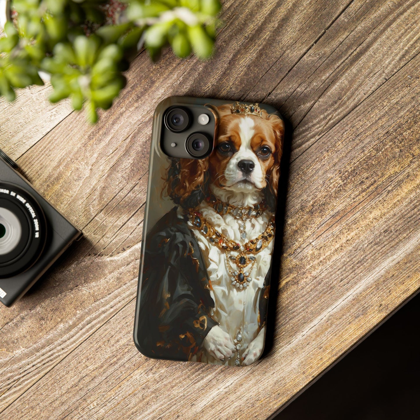 Slim Phone Cases Baroque Spaniel: A Renaissance Masterpiece