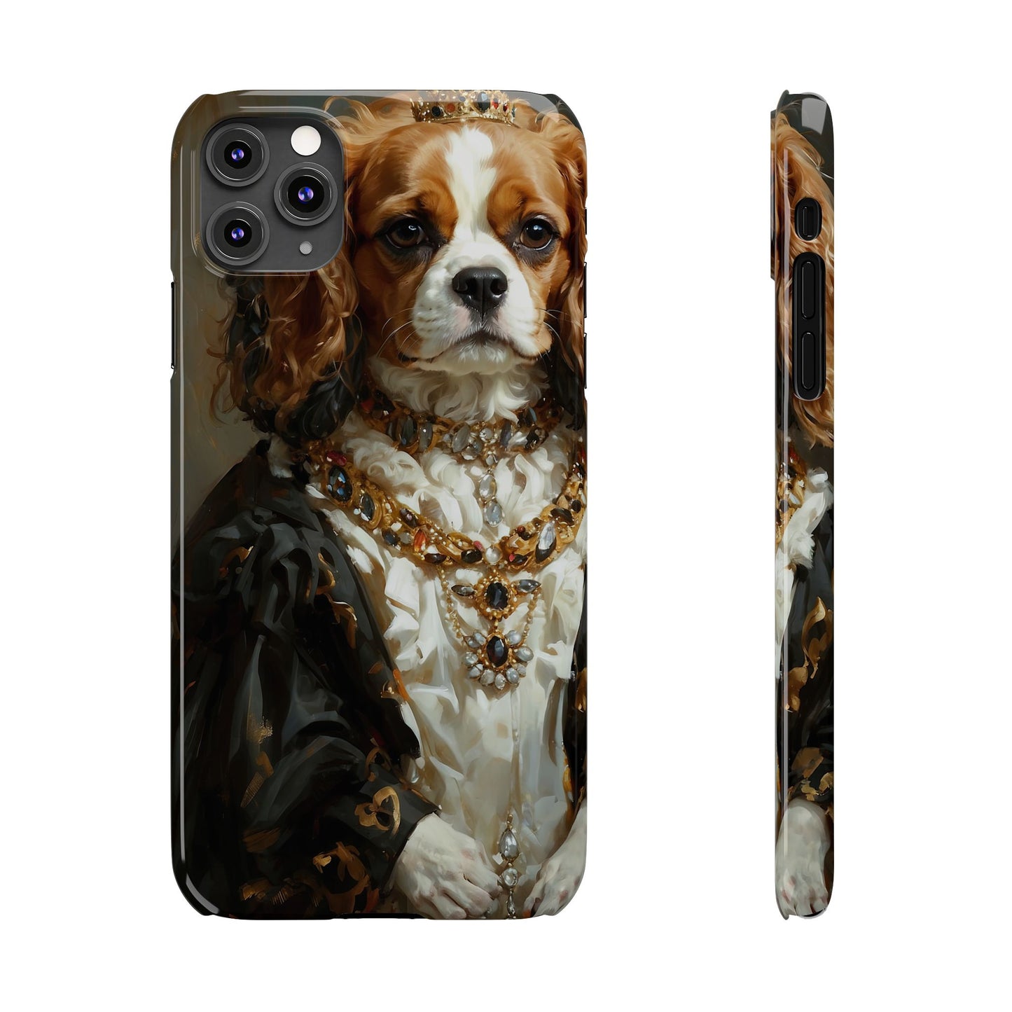 Slim Phone Cases Baroque Spaniel: A Renaissance Masterpiece