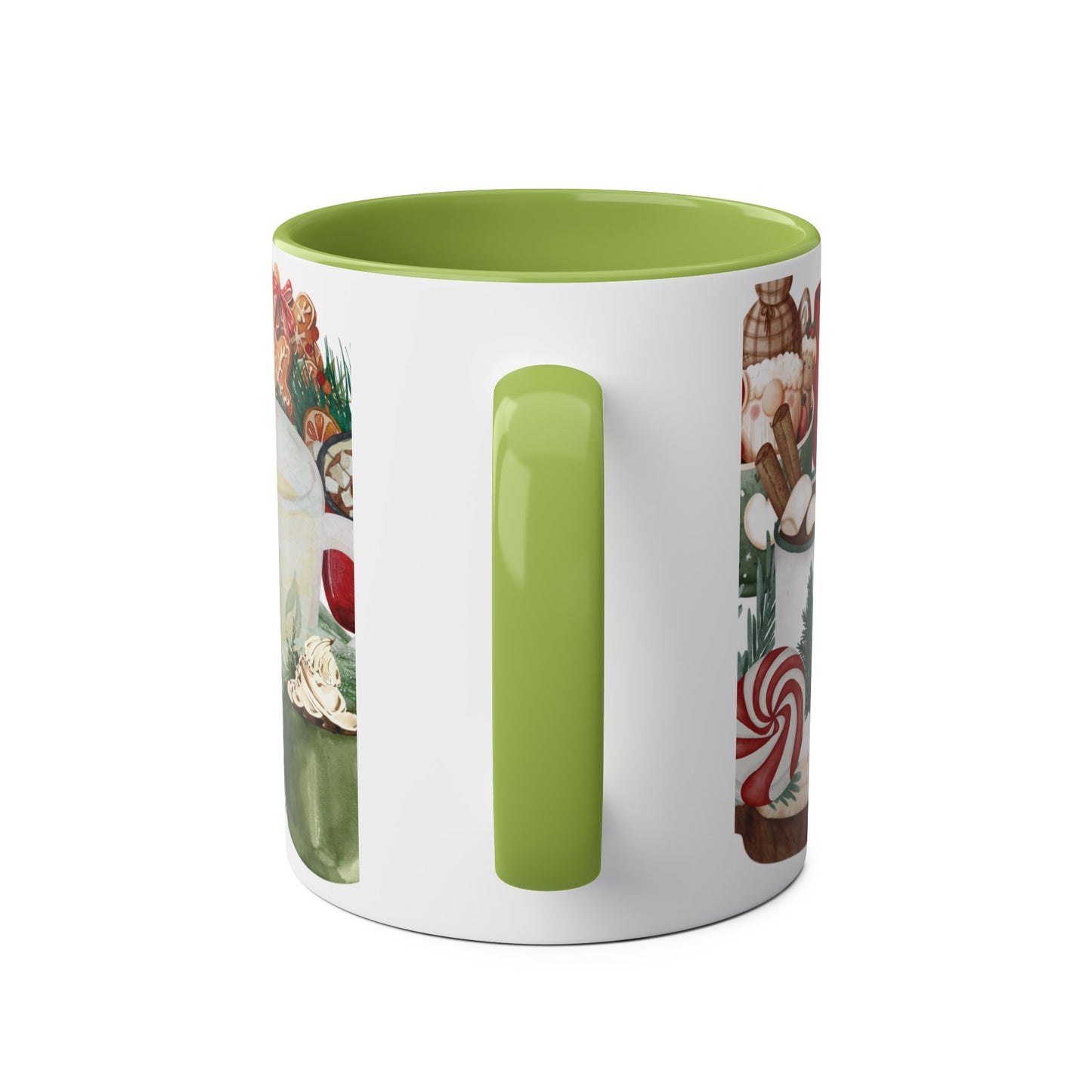 Cozy Christmas Mug with Hot Cocoa and Cookies Design – Perfect Holiday Gift