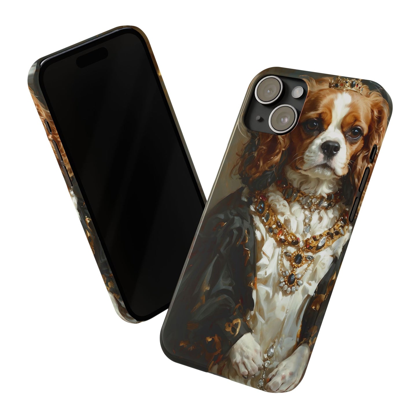 Slim Phone Cases Baroque Spaniel: A Renaissance Masterpiece