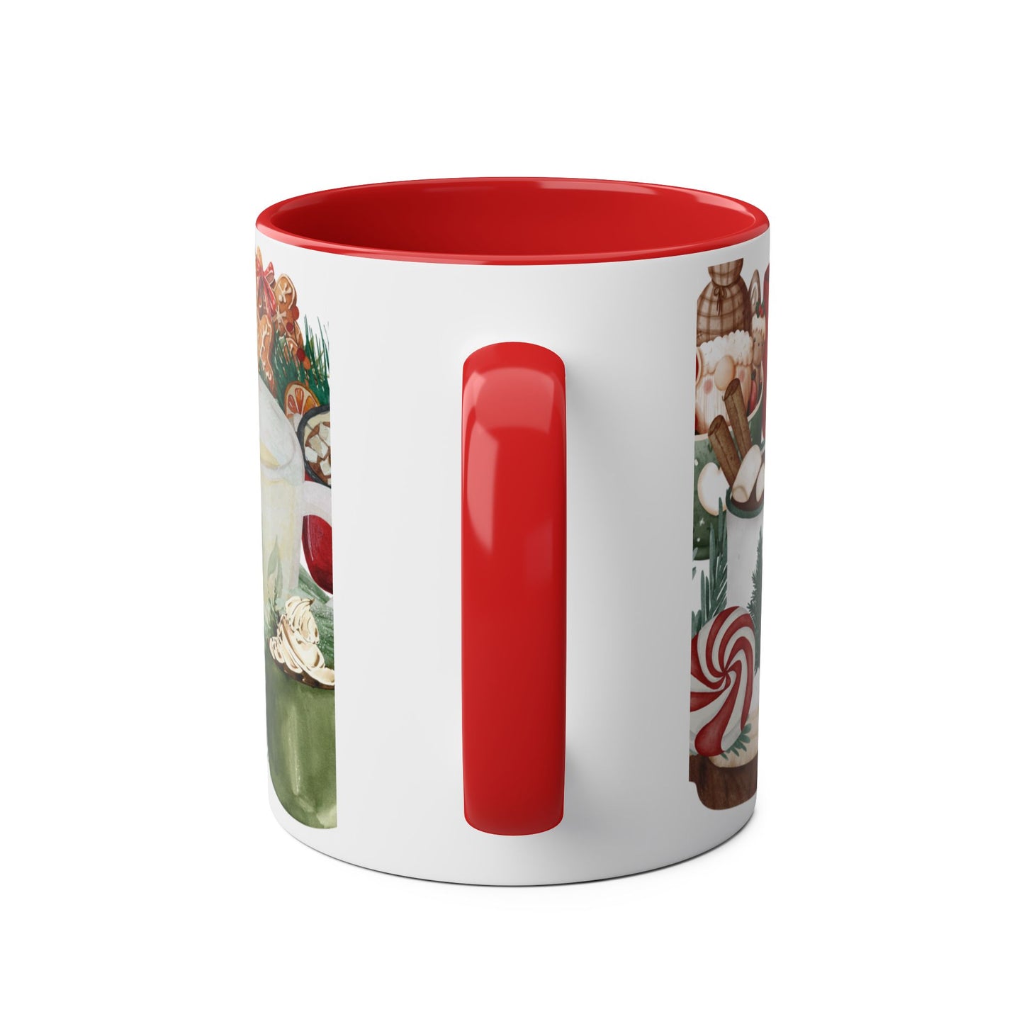 Cozy Christmas Mug with Hot Cocoa and Cookies Design – Perfect Holiday Gift