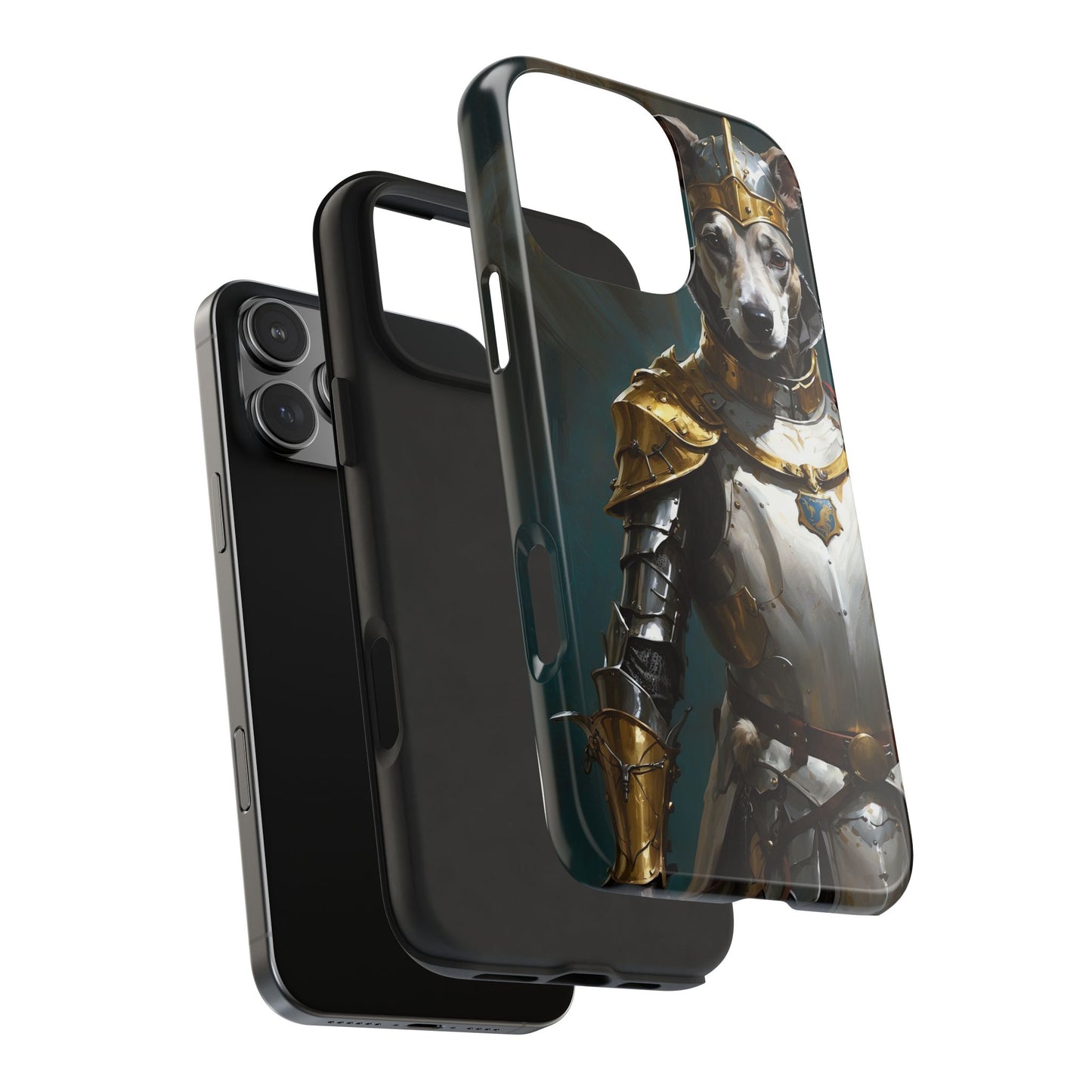 Tough Phone Cases Renaissance Knight: Gallant Greyhound in Armor