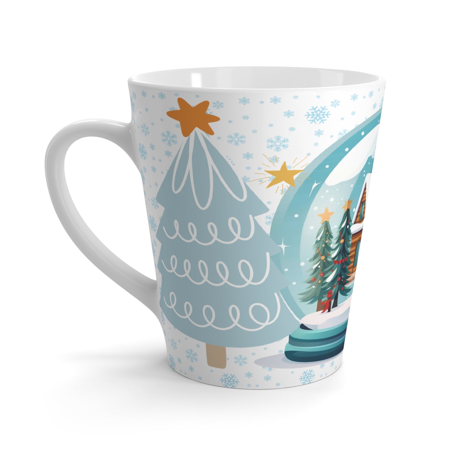 Nutcracker Ballet Christmas Mug – Festive Porcelain Cup with Ballerina Design Latte Mug