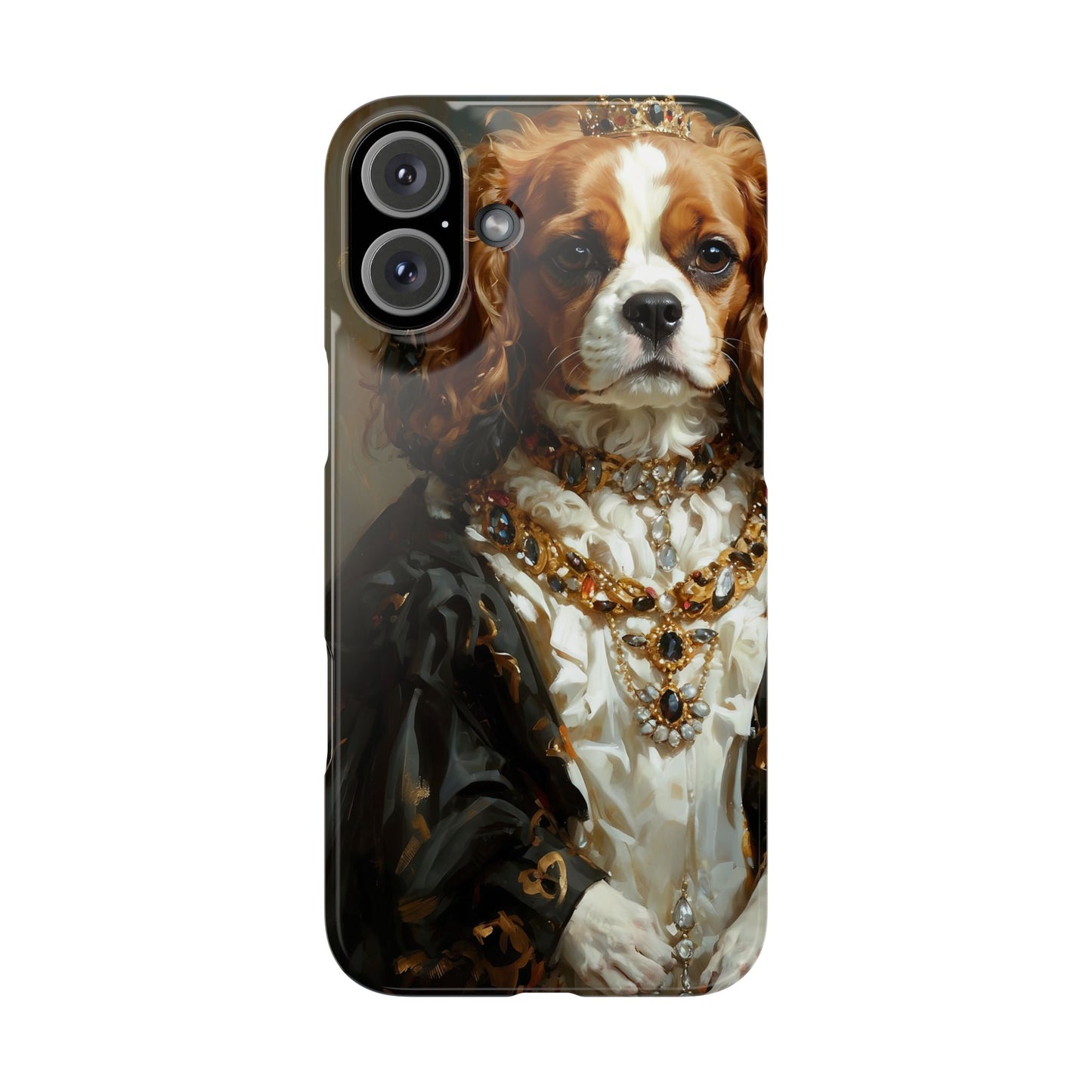 Slim Phone Cases Baroque Spaniel: A Renaissance Masterpiece