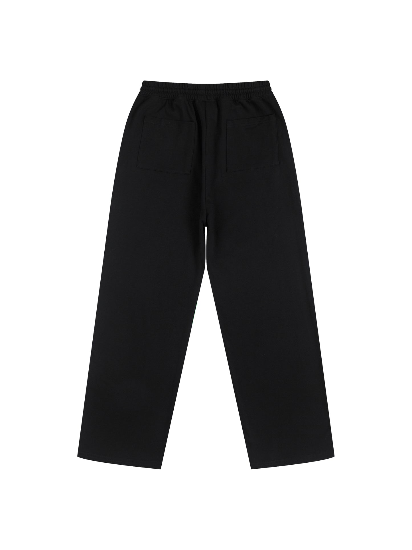 Unisex 100% Cotton Fleece Straight Wide Leg Jogger