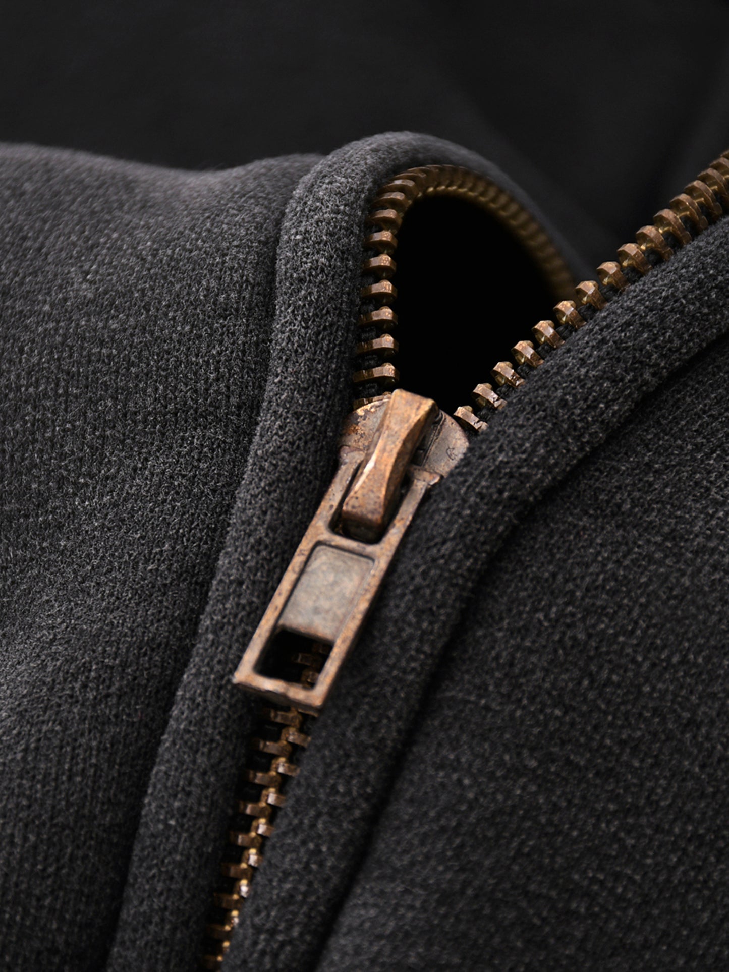 Zip-Through Boxy Hoodie #RU0076