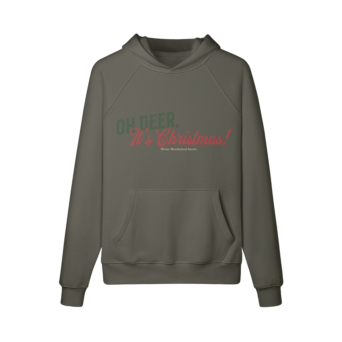 Sudadera navideña con capucha: diseños festivos "Oh, ciervo, ¡es Navidad!" y "Sueños de reno": sudadera navideña acogedora